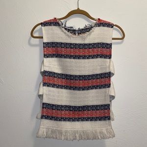 Striped black/red Sea New York tank top